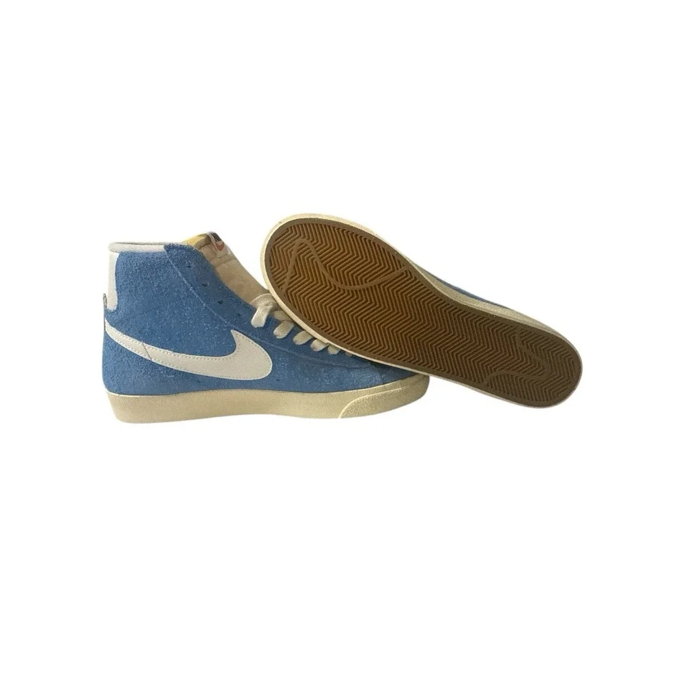 Nike Blazer Mid '77 Mid Mens‎ Size 8 University Blue Sail Muslin HF3157-400